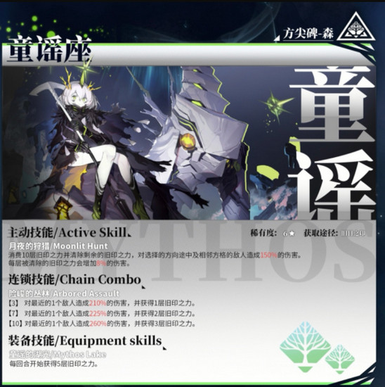 白夜极光童谣座怎么样 旧印森天众光灵属性介绍 白夜极光童谣座怎么样 旧印森天众光灵属性介绍