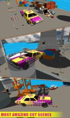 坡道起飞汽车Mega Ramp Car Jump2